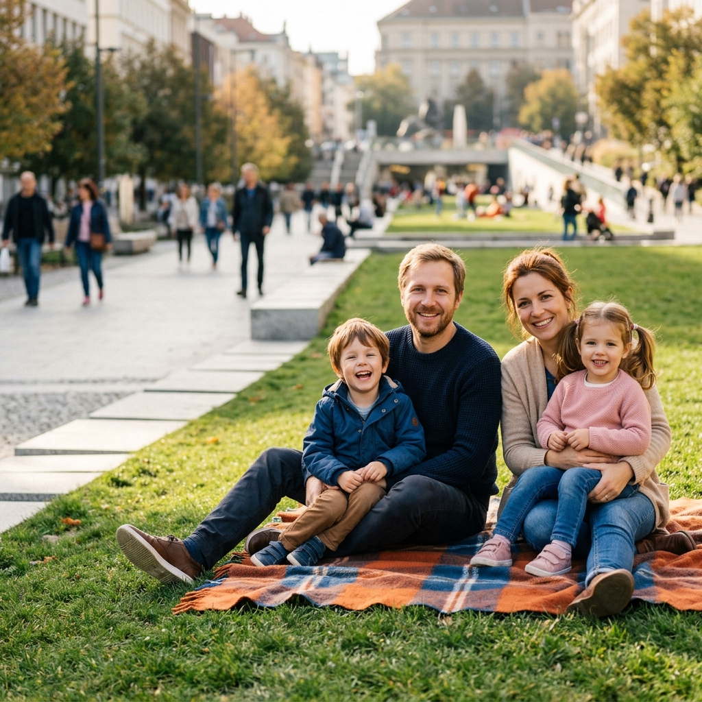 Sretna balkanska porodica u Njemačkoj